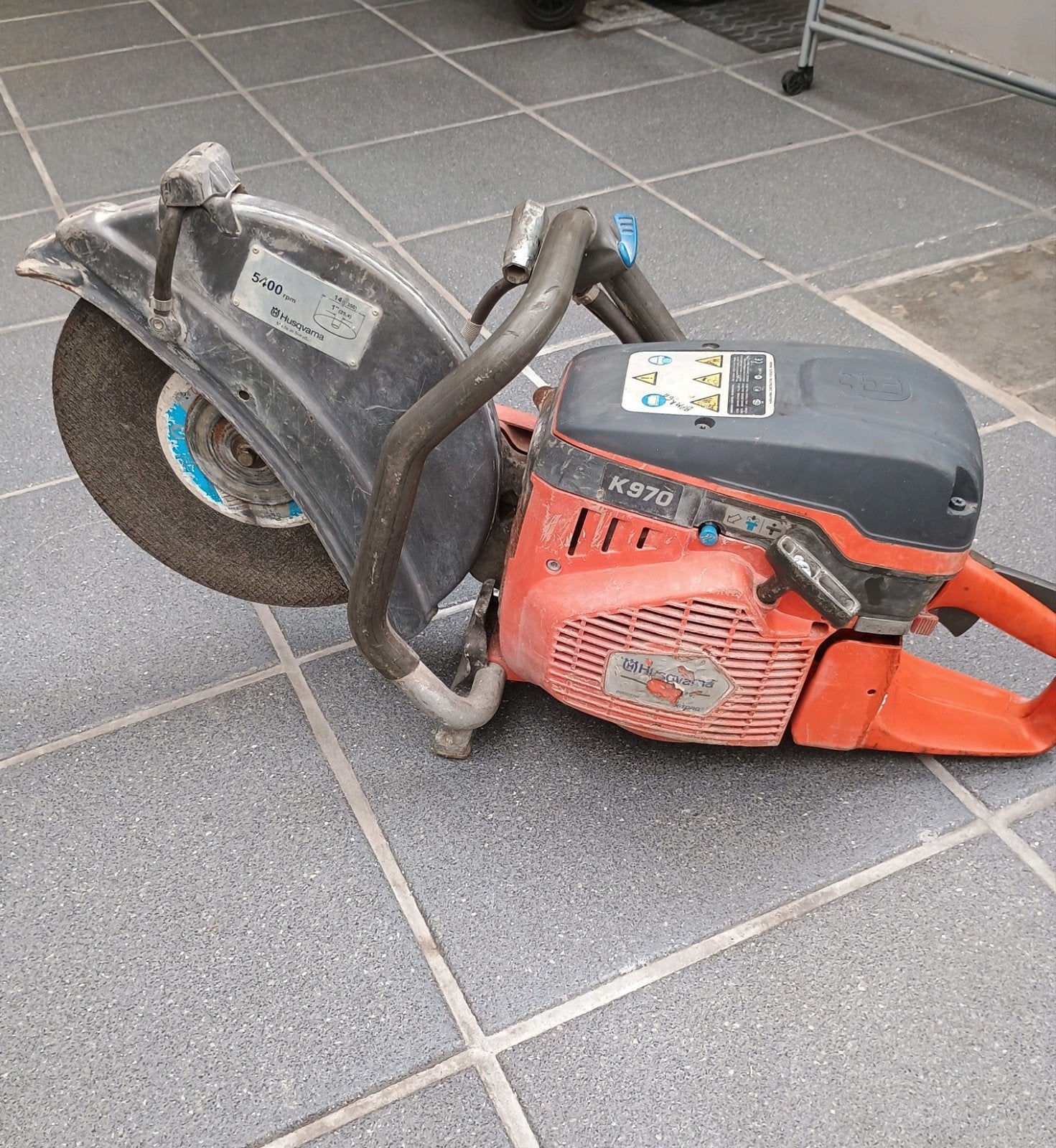 professionele Husqvarna K970 doorslijper, Doe-het-zelf en Bouw, Ophalen