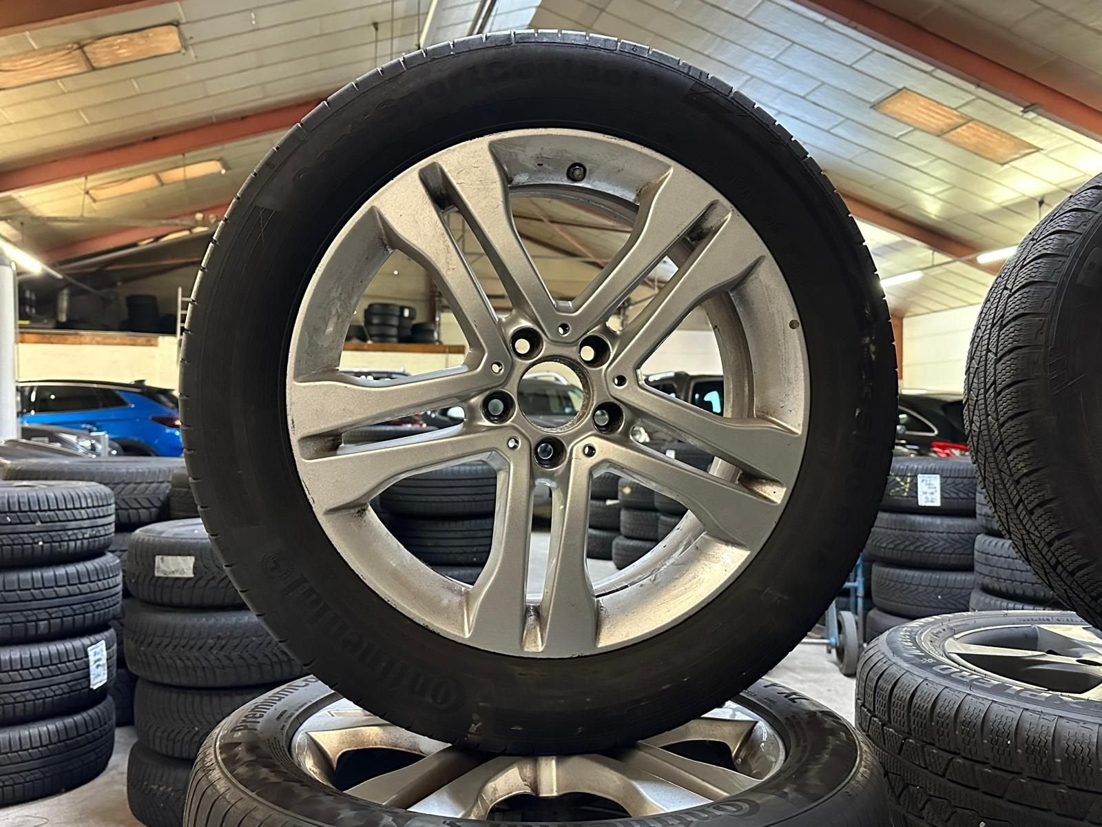#114 Velgenset Mercedes GLA 18 Inch Continental, Pneus et Jantes, -, Véhicule de tourisme, Pneus été