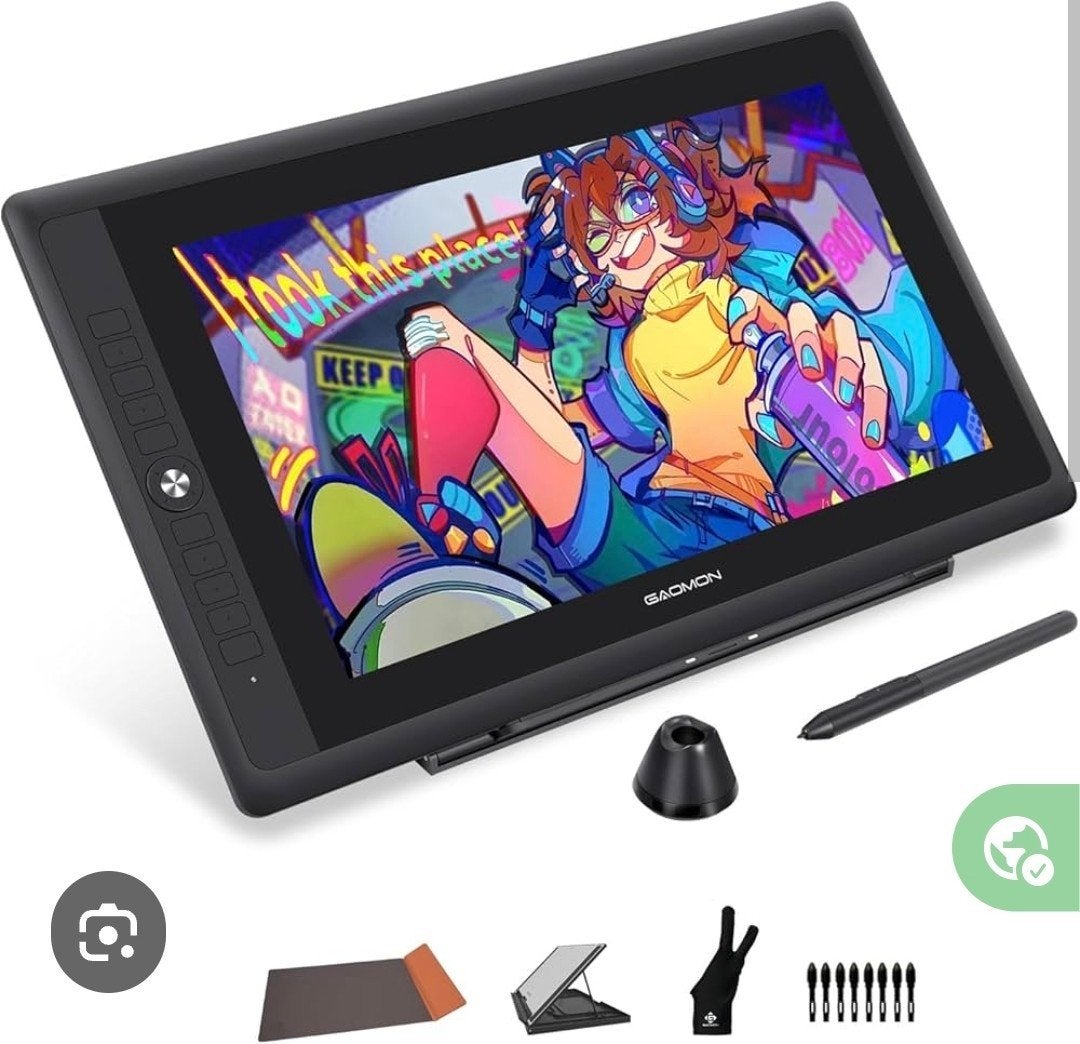 Tablette graphique gaomon pd 156 pro, Informatique & Logiciels, Tablettes graphiques, Enlèvement