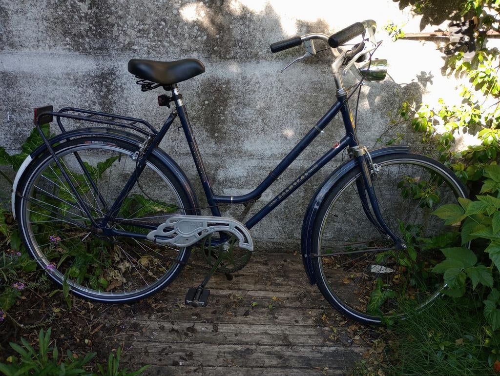 Retrofiets rijklaar, Fietsen en Brommers, Fietsen | Oldtimers, 51 tot 55 cm, Jaren '60 of nieuwer, Velgrem, Ophalen