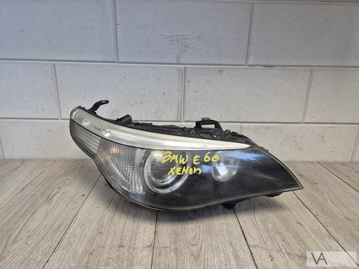 Koplamp rechts xenon met bochtlicht BMW 5 serie E60 05 - 07, Auto-onderdelen, Gebruikt, -, -, Ophalen of Verzenden