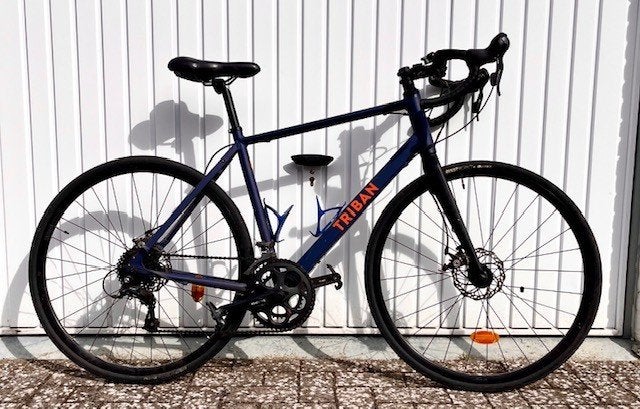 koersfiets, Fietsen en Brommers, Minder dan 10 versnellingen, Gebruikt, 61 tot 65 cm, Schijfrem