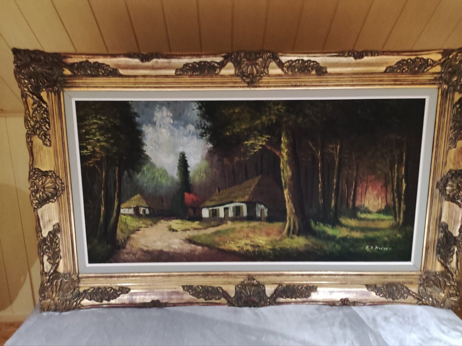 schilderij in heel mooie staat, Antiek en Kunst, Ophalen