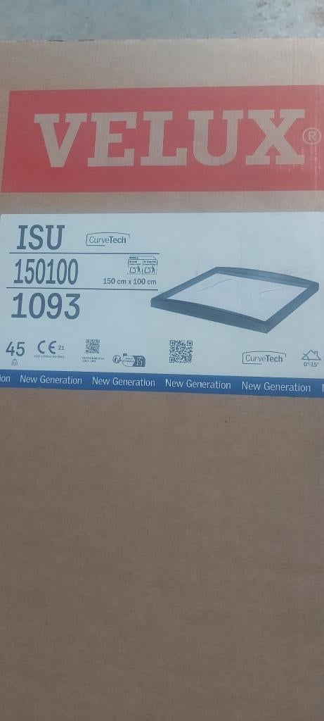 velux, Ophalen, 80 tot 120 cm, Nieuw, Dubbelglas