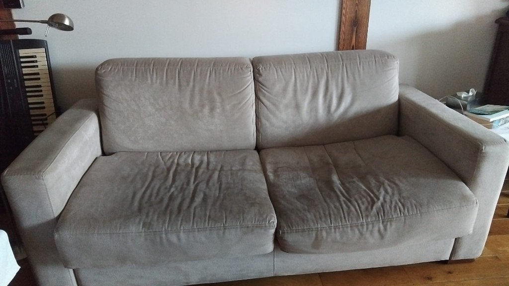 sofa- lit, Maison & Meubles, Autres dimensions, Gris, Queen size, Enlèvement