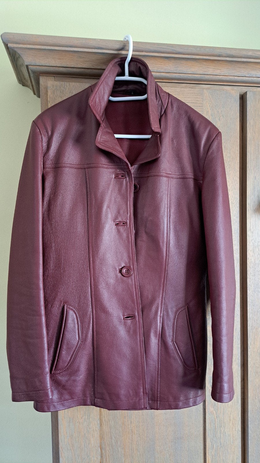 veste en cuir pour femme, taille 38, Enlèvement, Taille 38/40 (M)