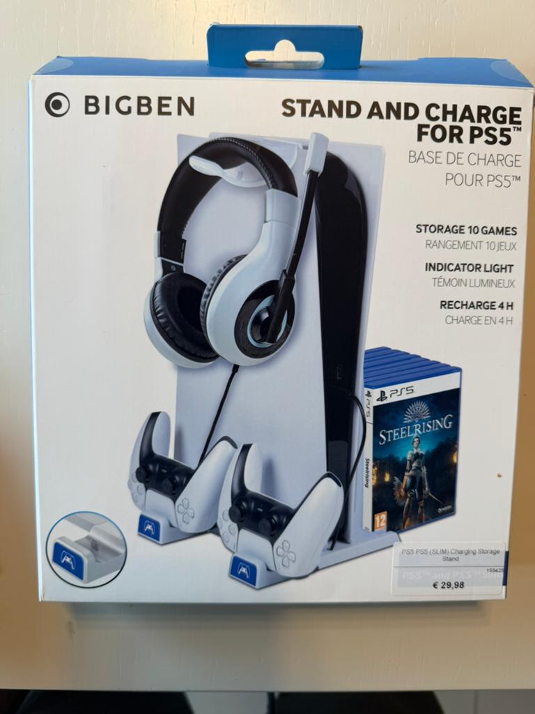 Oplaadstation playstation 5 BIGBEN, Ophalen, Zo goed als nieuw
