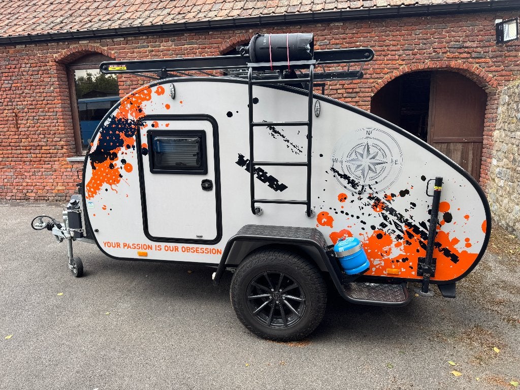 Caravane Ranger Hero Camper, Caravanes & Camping, Grand lit, 750 - 1000 kg, Particulier, Fenêtres ouvrantes