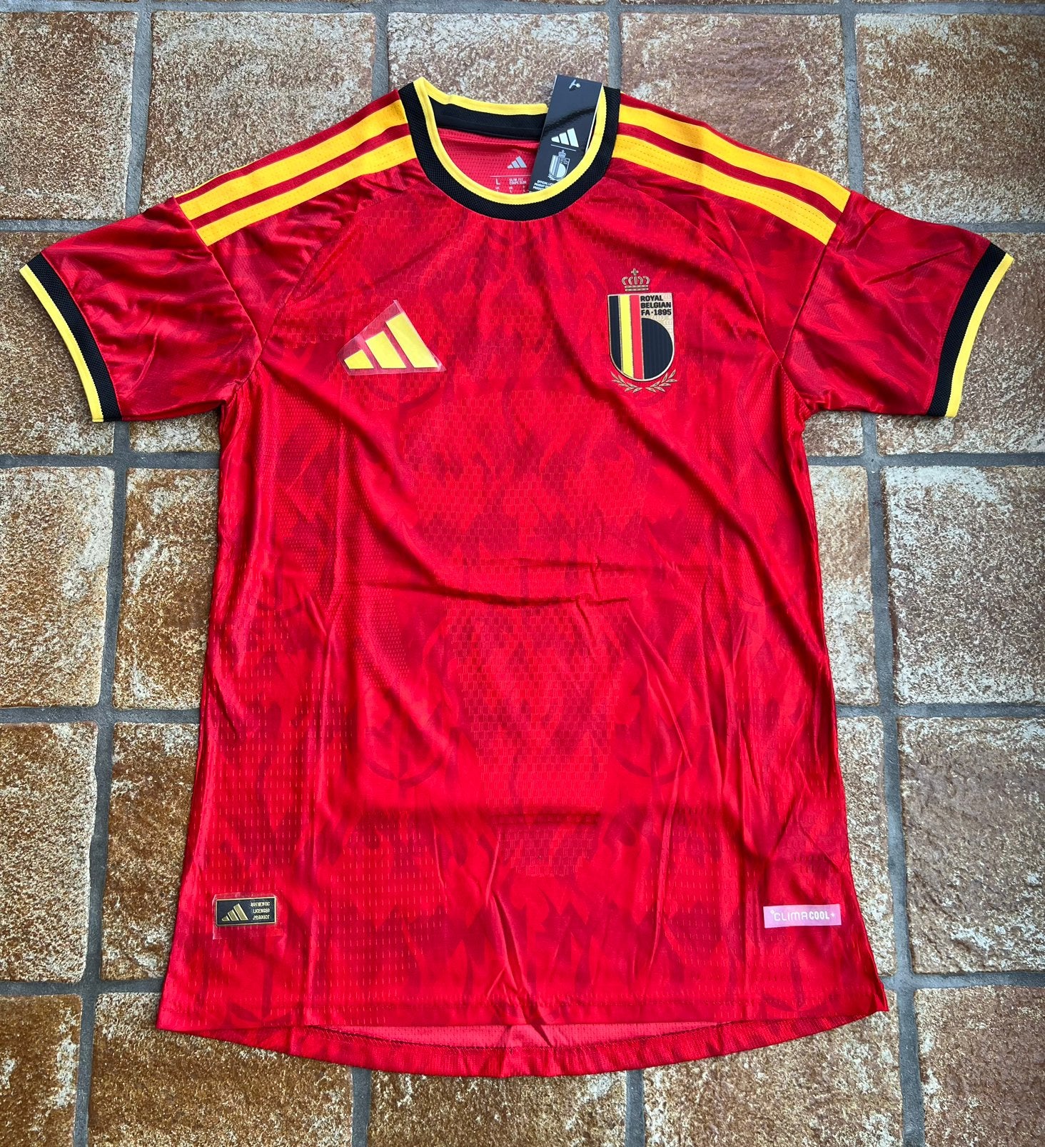 Maillot Belgique 2026 version joueur - stock limité, Enlèvement, Neuf, Maillot