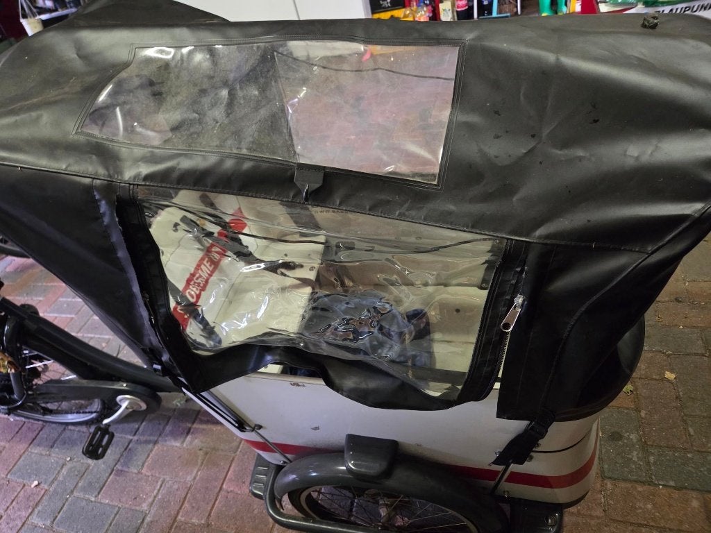 Regentent voor Babboe bakfiets, Enlèvement, Utilisé, Babboe