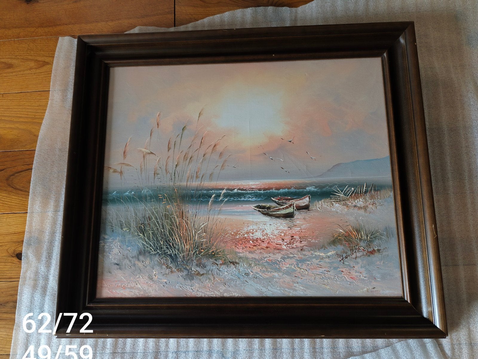 peinture de Howard gailey, Enlèvement, Peinture à l'huile, Paysage, Toile