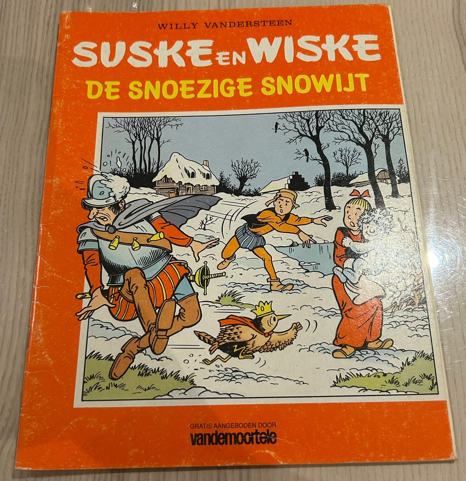 Suske en Wiske: De snoezige snowijt, Enlèvement ou Envoi