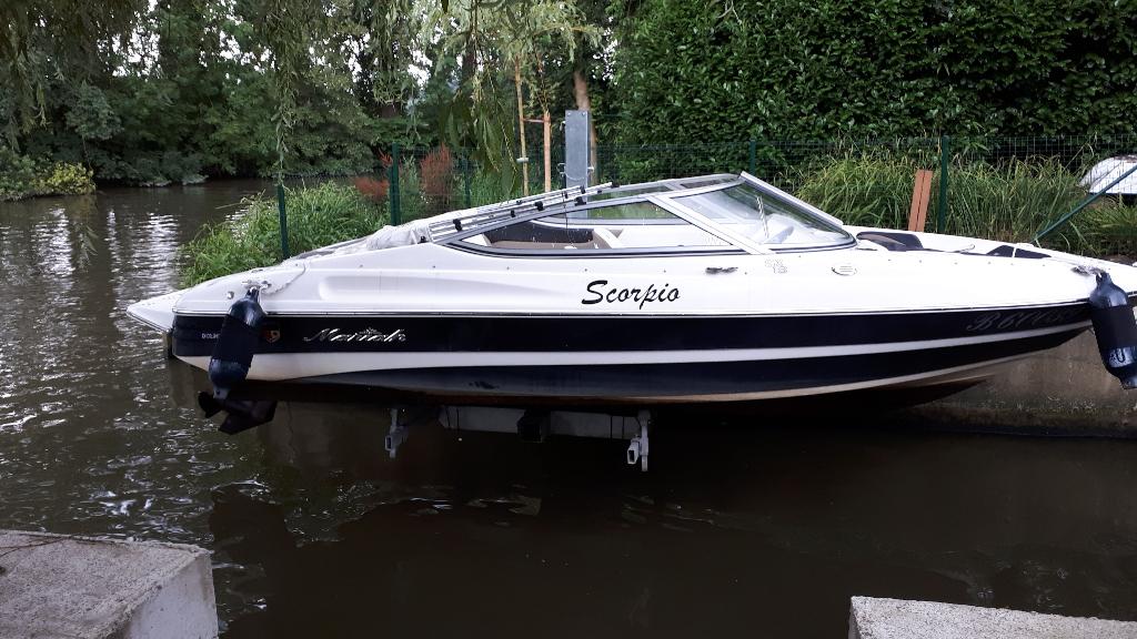 motorboot Mariah SX18, Ophalen, Gebruikt, 142 pk, Binnenboordmotor
