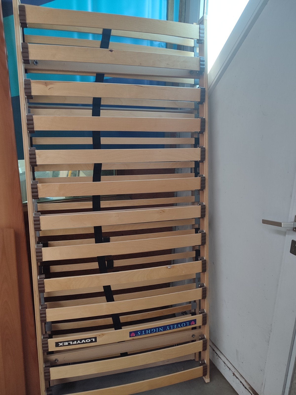 2x lattenbodem, Ophalen, Gebruikt, Eenpersoons, Bedbodem