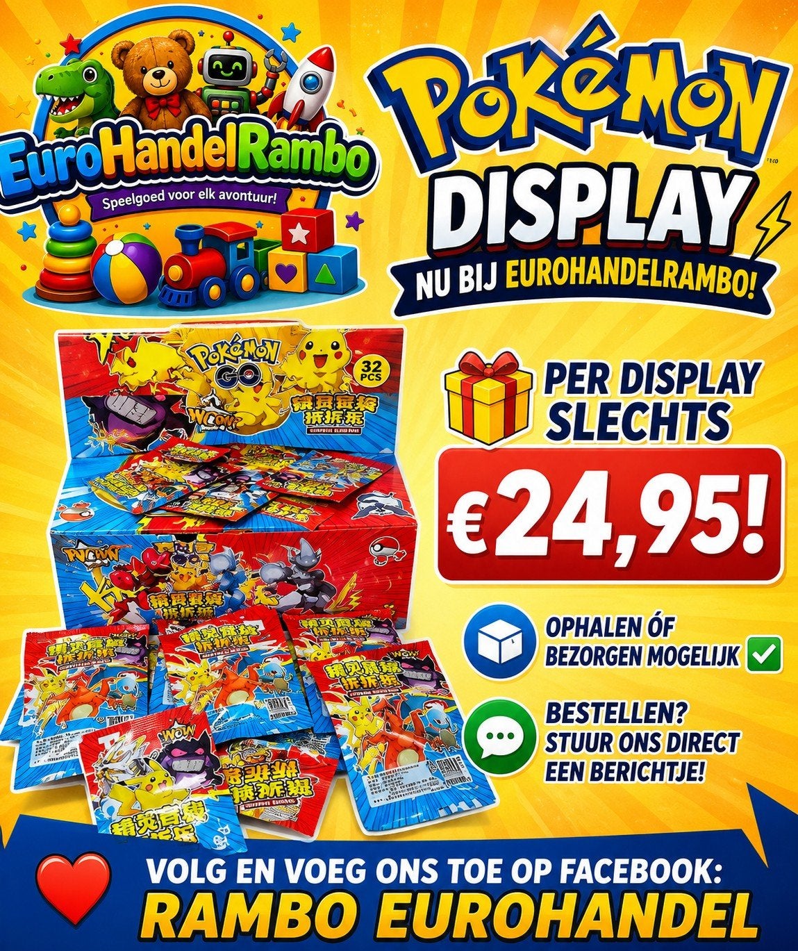écran Pokemon, Envoi