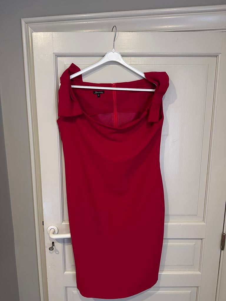 Kleedje rood, Enlèvement ou Envoi, Comme neuf, Taille 42/44 (L)