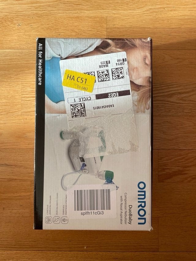 Nébuliseur nasal et aspirateur OMRON DuoBaby, Enlèvement ou Envoi, Comme neuf