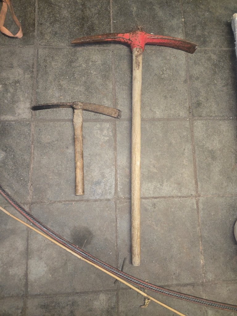 Pioche, Enlèvement, Utilisé, Pioche