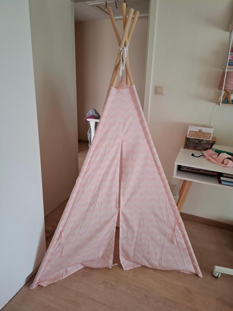 Tipi tent, Ophalen