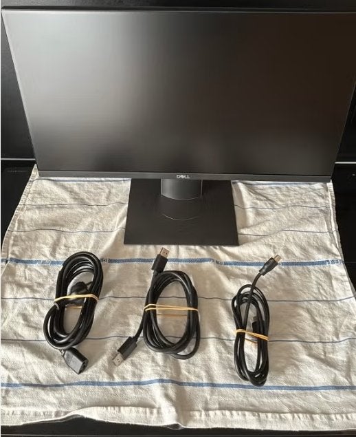 Dell P2219H beeldscherm 21,5”, Computers en Software, Ophalen, IPS, In hoogte verstelbaar, Dell