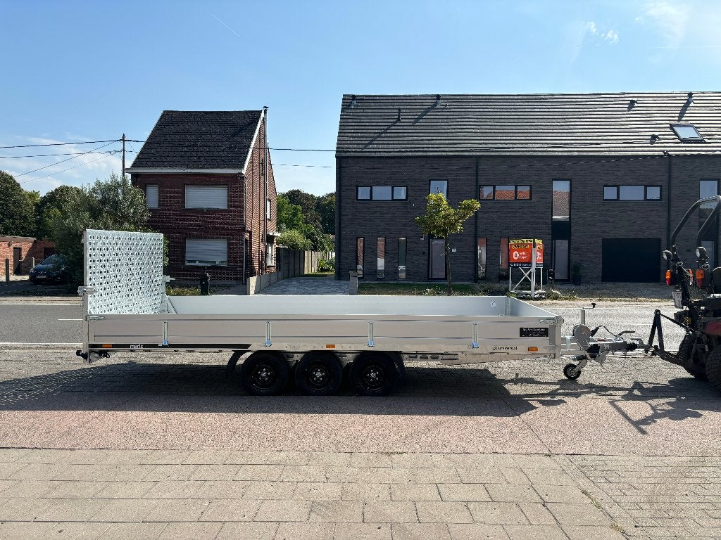MARTZ kantelbare plateauwagen 500x210cm 3500kg tridem-as, Ophalen, Info@trailersland.be, Nieuw, MARTZ