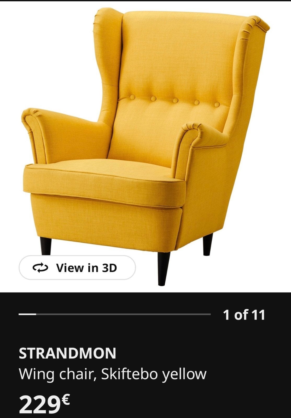 IKEA Wing chair, Maison & Meubles, Enlèvement