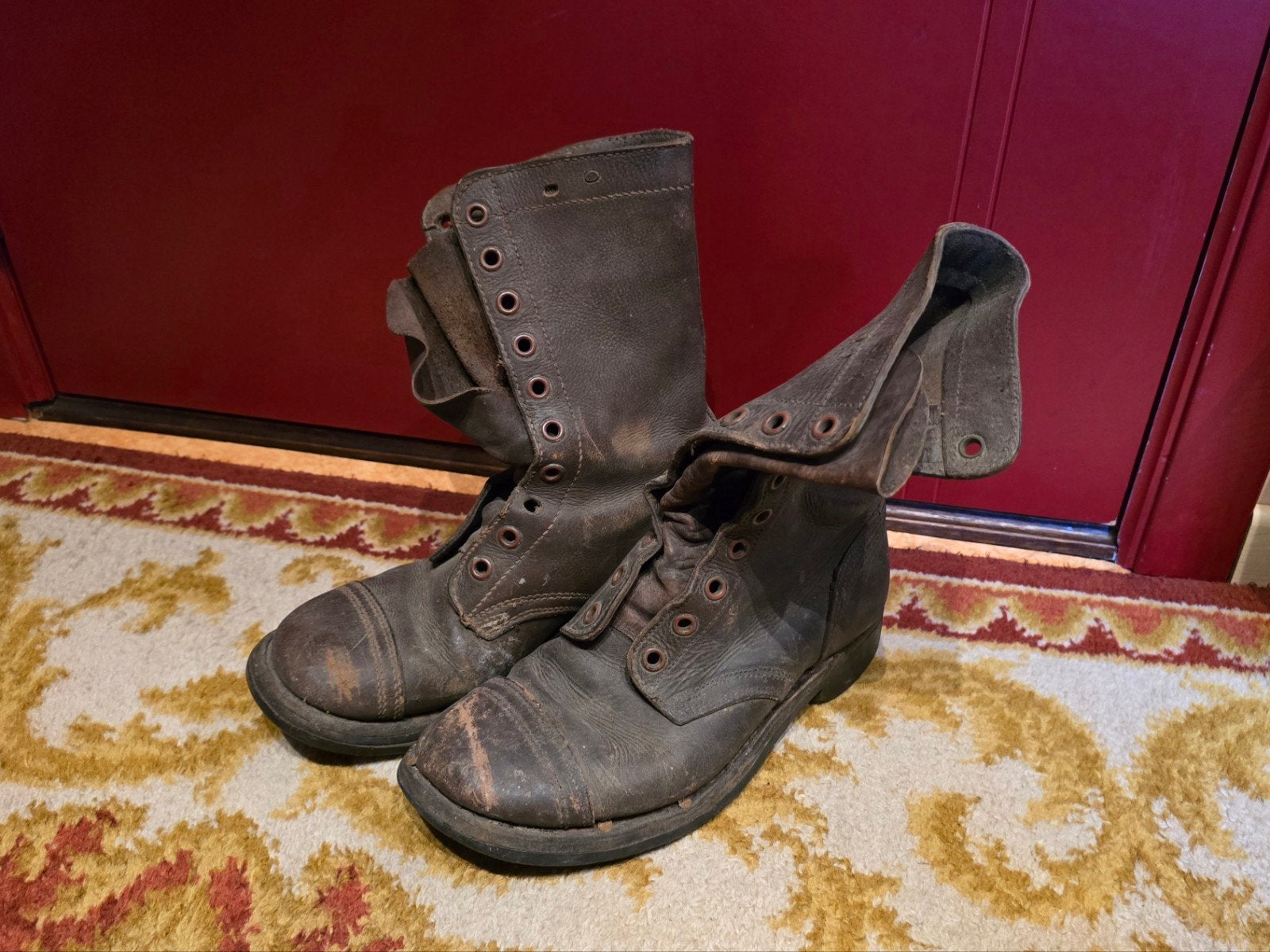 1.1 hetzelfde als Ww2 us Paratrooper Jump Boots, Collections, Objets militaires | Seconde Guerre mondiale, Enlèvement, Armée de l'air