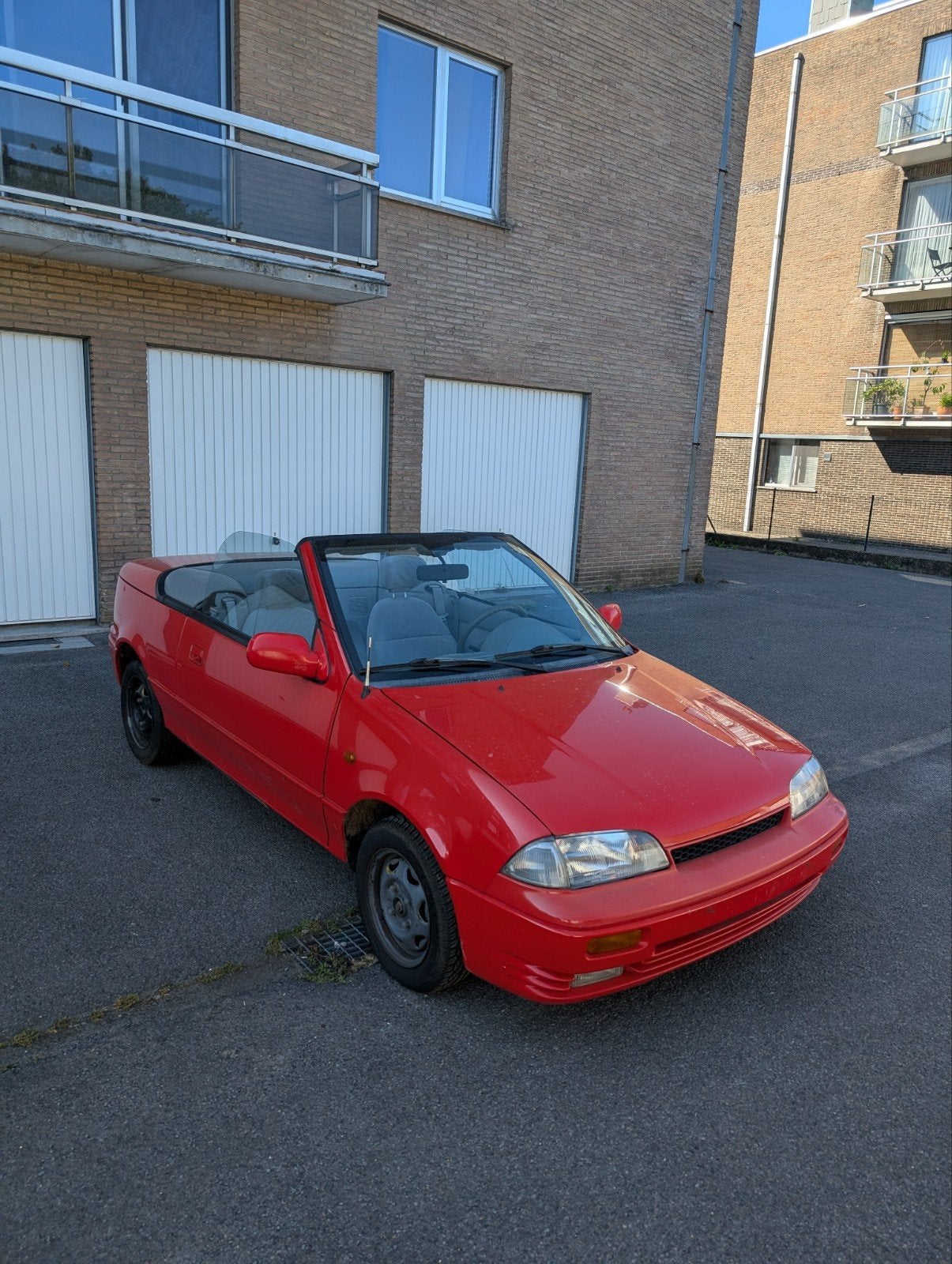 suzuki swift cabrio, Voorwielaandrijving, Stof, 4 cilinders, Cabriolet