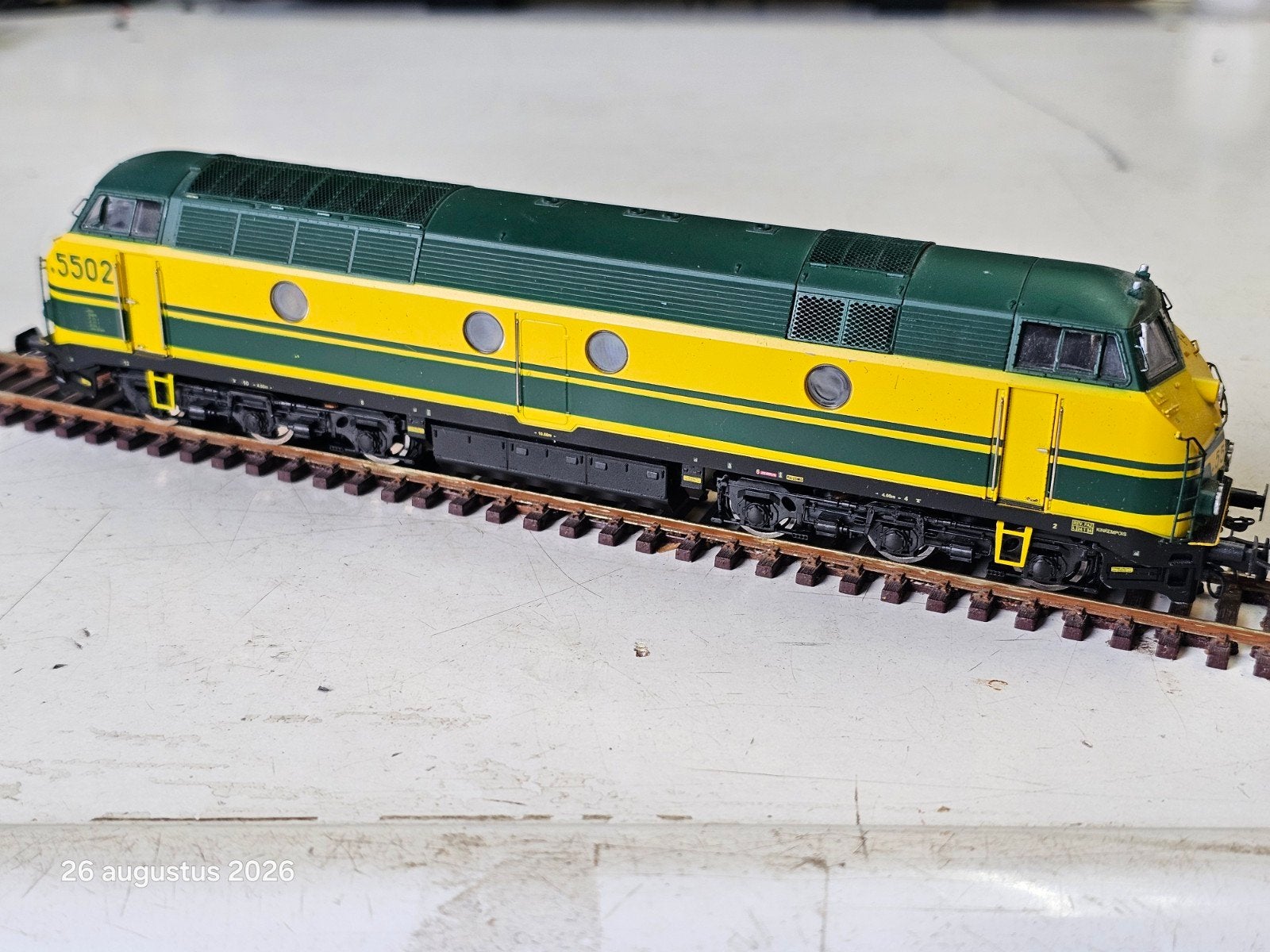 modeltrein Ho NMBS lokomotief,  zeldzaam, Enlèvement ou Envoi, Comme neuf, Courant continu, Locomotive