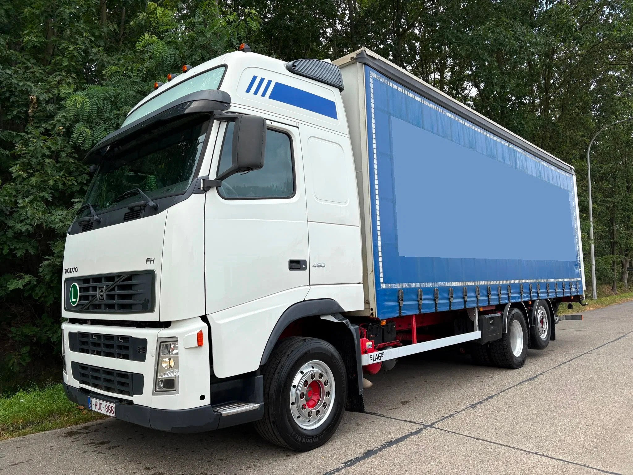 Volvo FH 13.480 / 6x2 / Liftas / (bj 2007), Auto's, Automaat, 480 kW, Elektrische buitenspiegels, Bedrijf