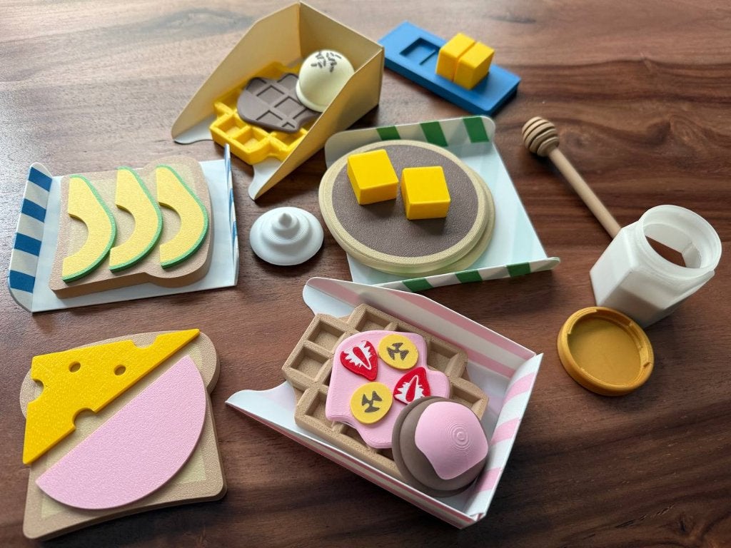 Speelgoed Ontbijt Set | Voor Speelkeukentje | Kinderen, Ophalen of Verzenden, Nieuw, Kunststof, Speelkeuken-accessoire