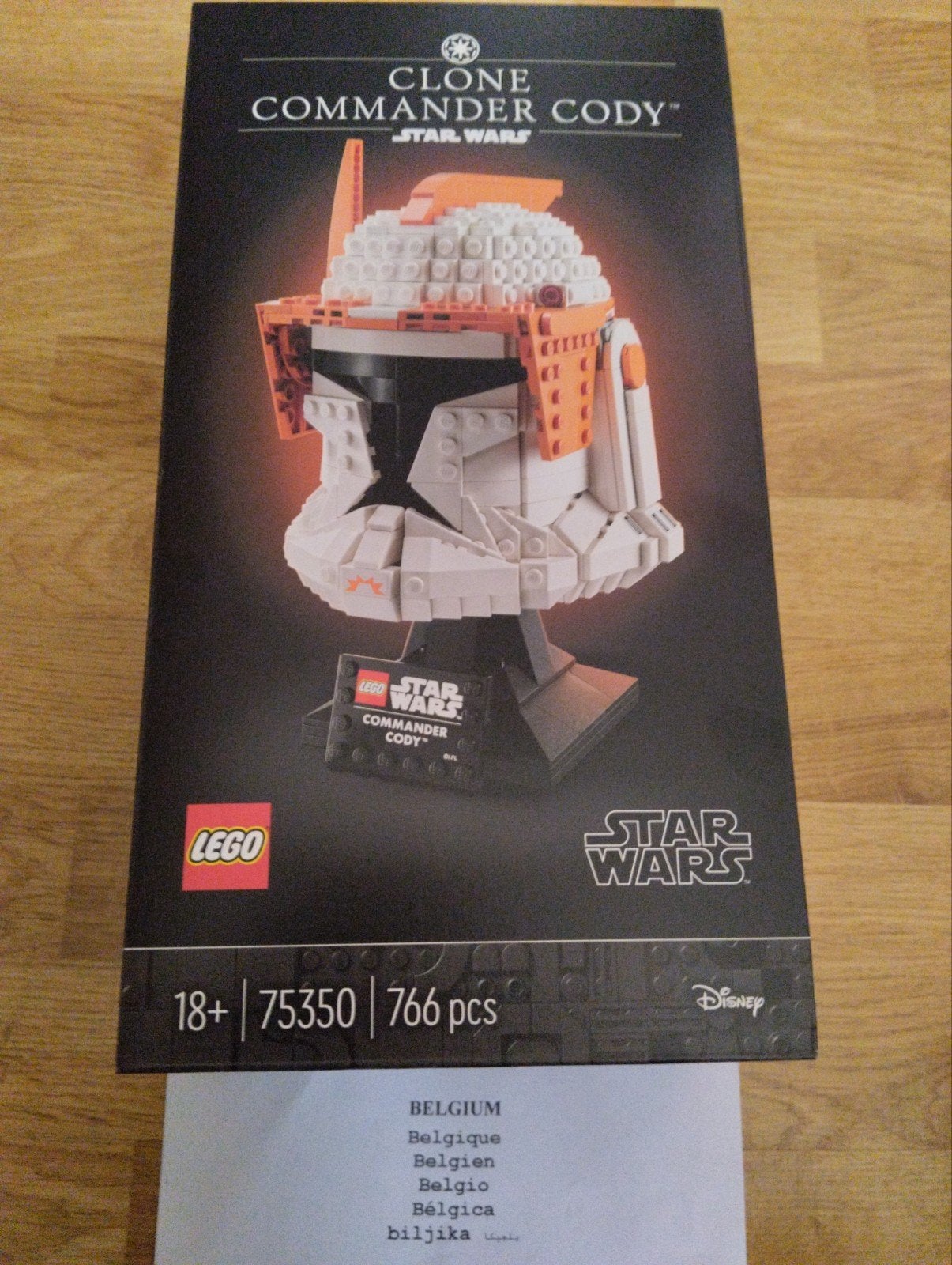 1x lego 75350  Clone Commander Cody Helm, Verzenden, Lego