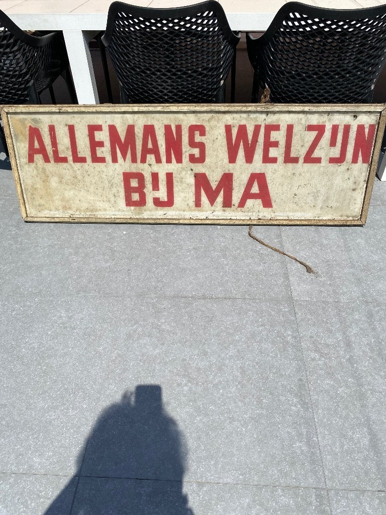 Café bord, Ophalen