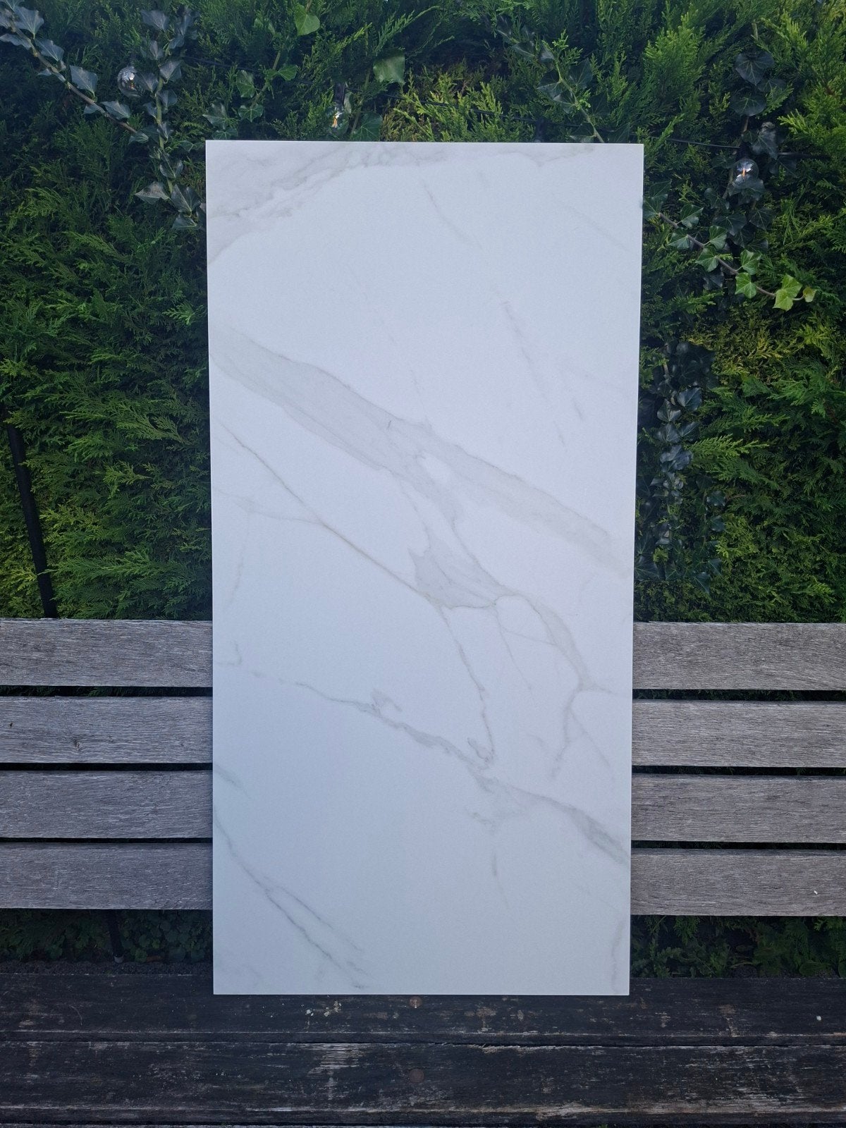 22 mooie grote keramische tegels 120x60 in totaal 15.8m2, 60 cm ou plus, Céramique, Enlèvement, 40 à 60 cm