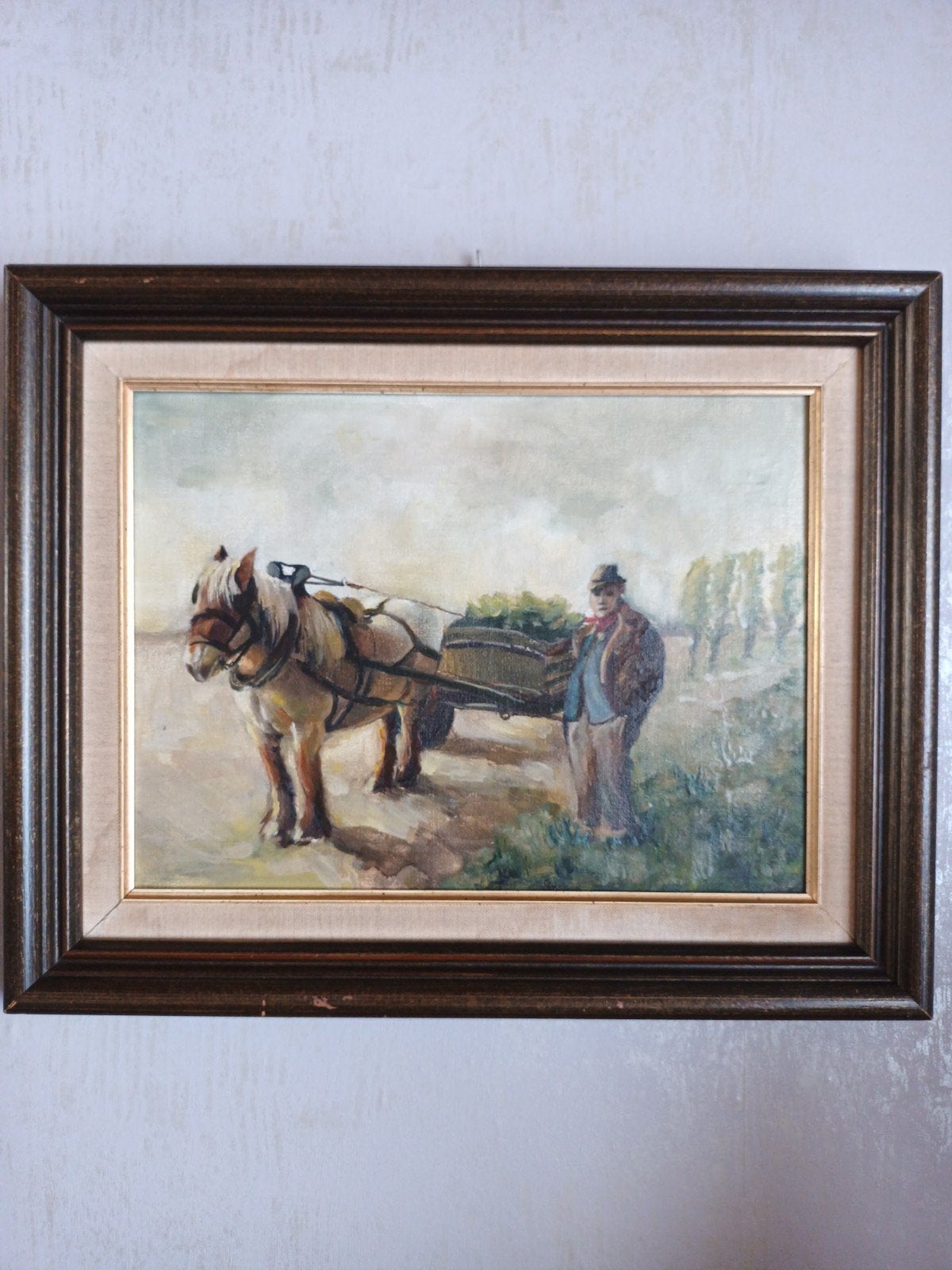 Mooi schilderij van S. Mols, Ophalen