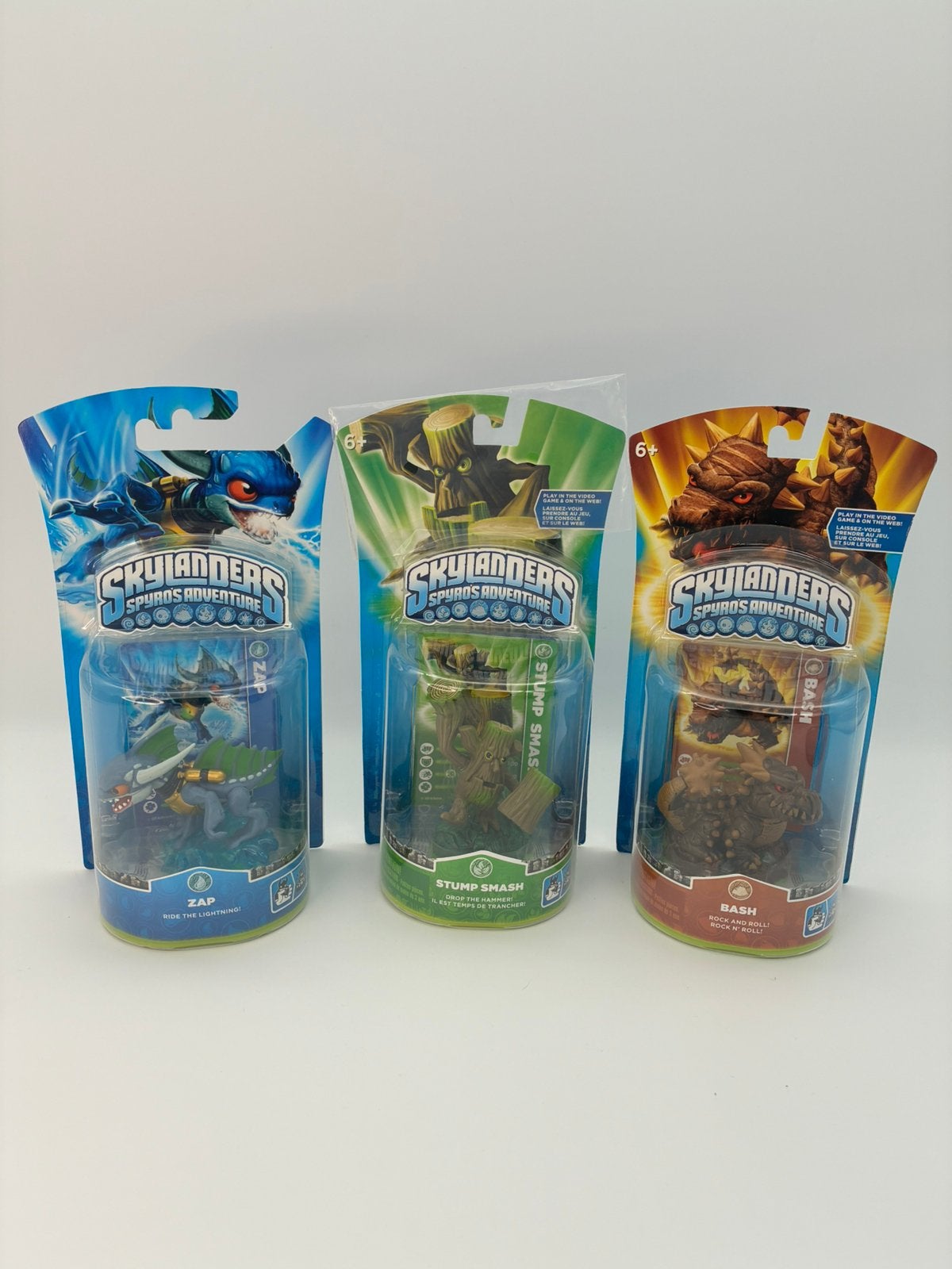 Skylanders Spyro's Adventure Zap, Bash, Stump Smash, Enlèvement ou Envoi, Comme neuf
