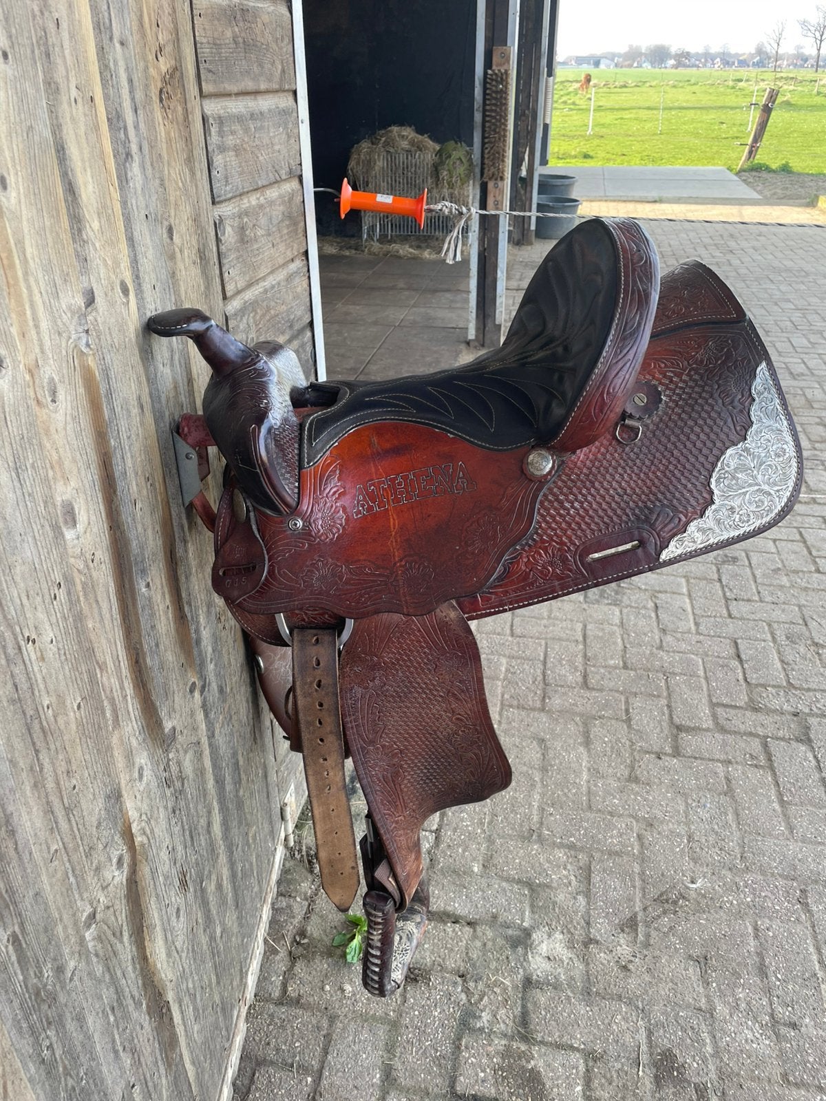Westernzadel te koop, Dieren en Toebehoren, Middel, Ophalen, Gebruikt