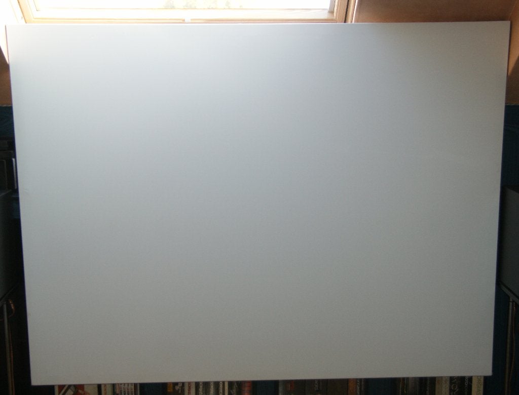 PROJECTIESCHERM BW TE KOOP, ideaal voor WK VOETBAL, Ophalen, Gebruikt