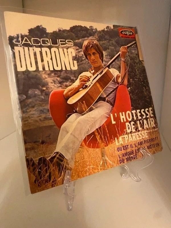 Jacques Dutronc – L'hôtesse De L'air - France 1969, Utilisé, EP, Envoi, Pop