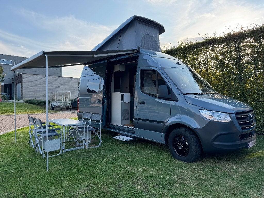 Hymer Free S 600 Mercedes Automaat – 2024 – Hefdak – 4 pers., Automaat, Chemisch toilet, ESP - Contrôle de stabilité, Luifel