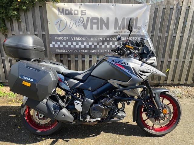 suzuki v-strom 1050 abs bj 2025 nieuw staat + opties, Poignées chauffantes, Permis Moto A, Tourisme, Entreprise