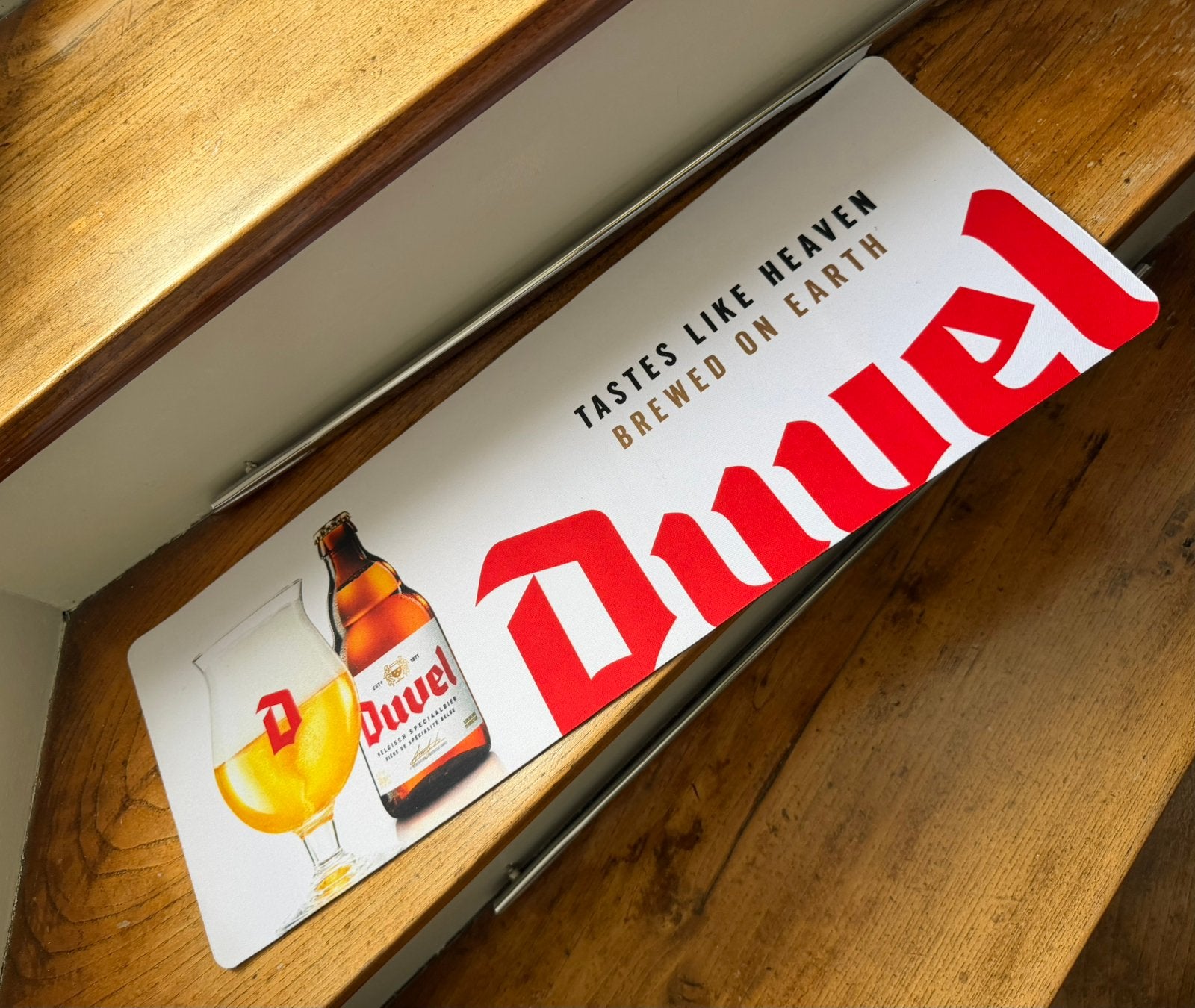 Duvel bier barmat/toogmat, Verzamelen, Biermerken, Ophalen of Verzenden, Zo goed als nieuw, Overige typen, Duvel