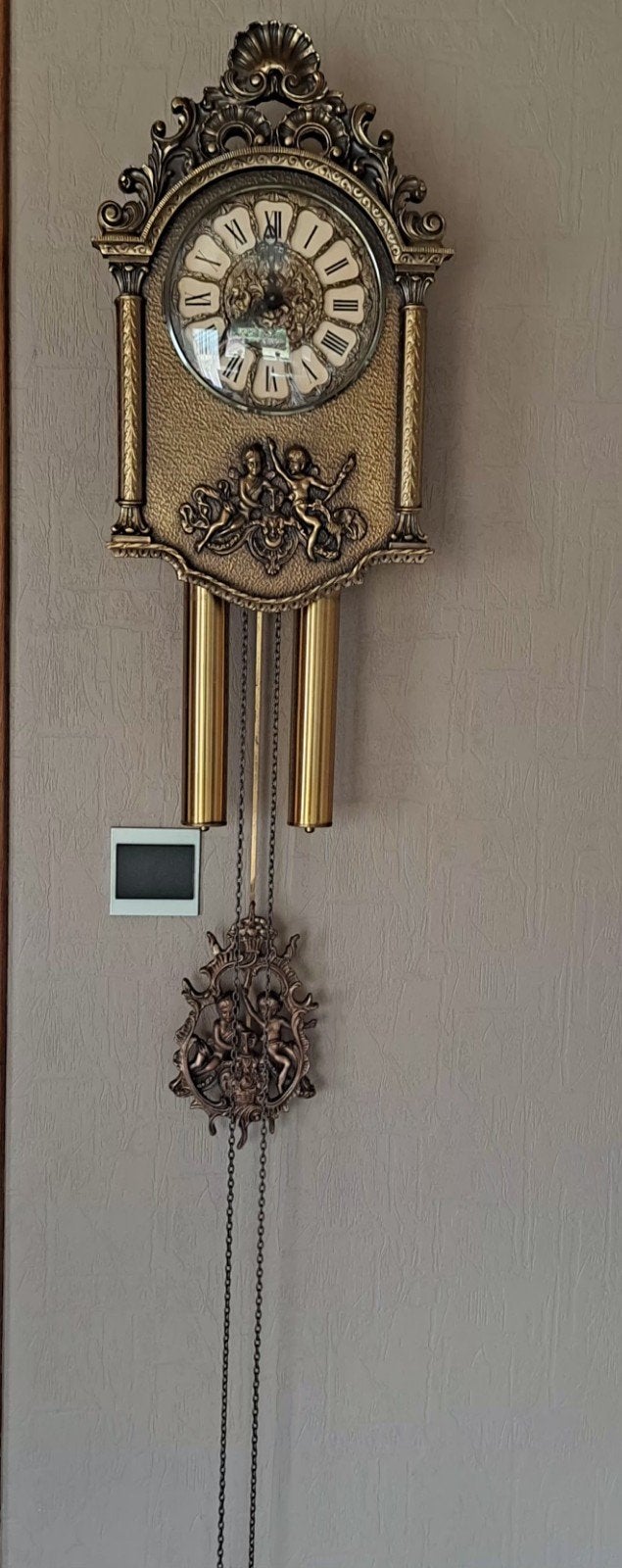 klok met gewichten, Antiek en Kunst, Ophalen