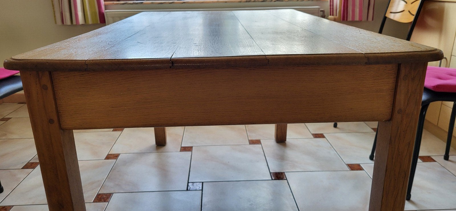 Table cuisine en chêne, Enlèvement, Chêne