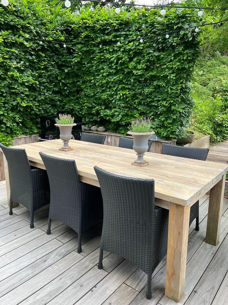 Tuinset, Ophalen, Gebruikt, 6 zitplaatsen, Tuinset