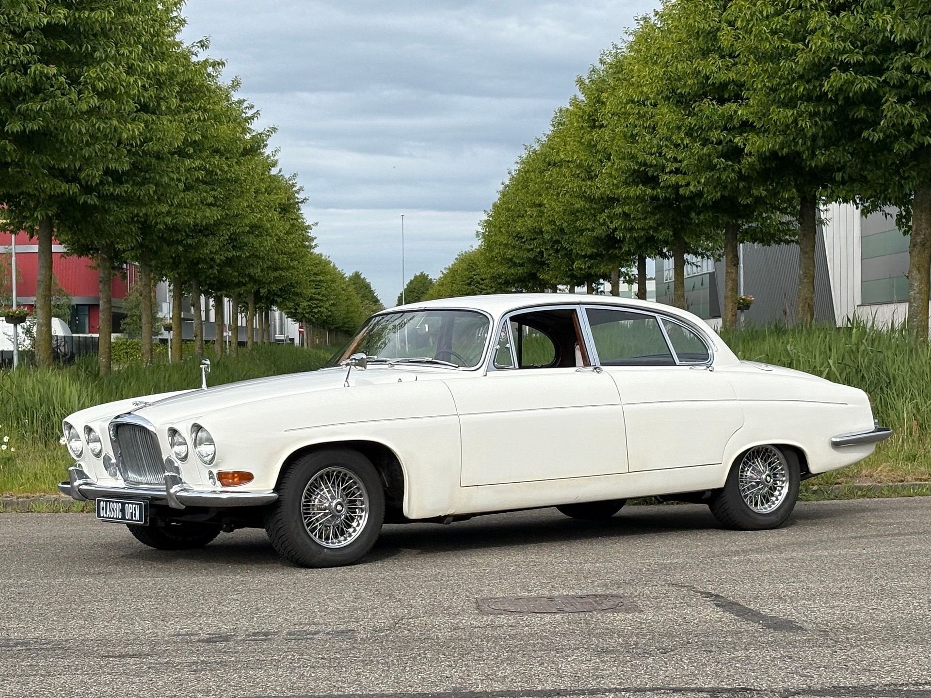 Jaguar MK10, Auto's, Jaguar, Wit, Bedrijf, Berline, Blauw