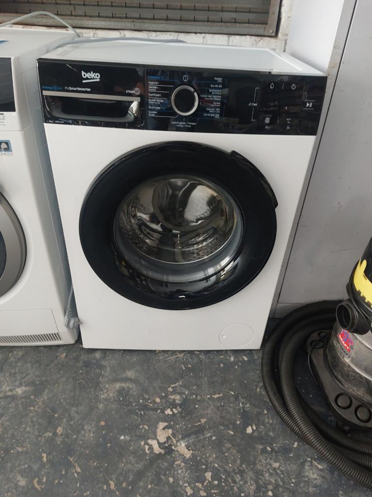 Wasmachine Beko., Ophalen
