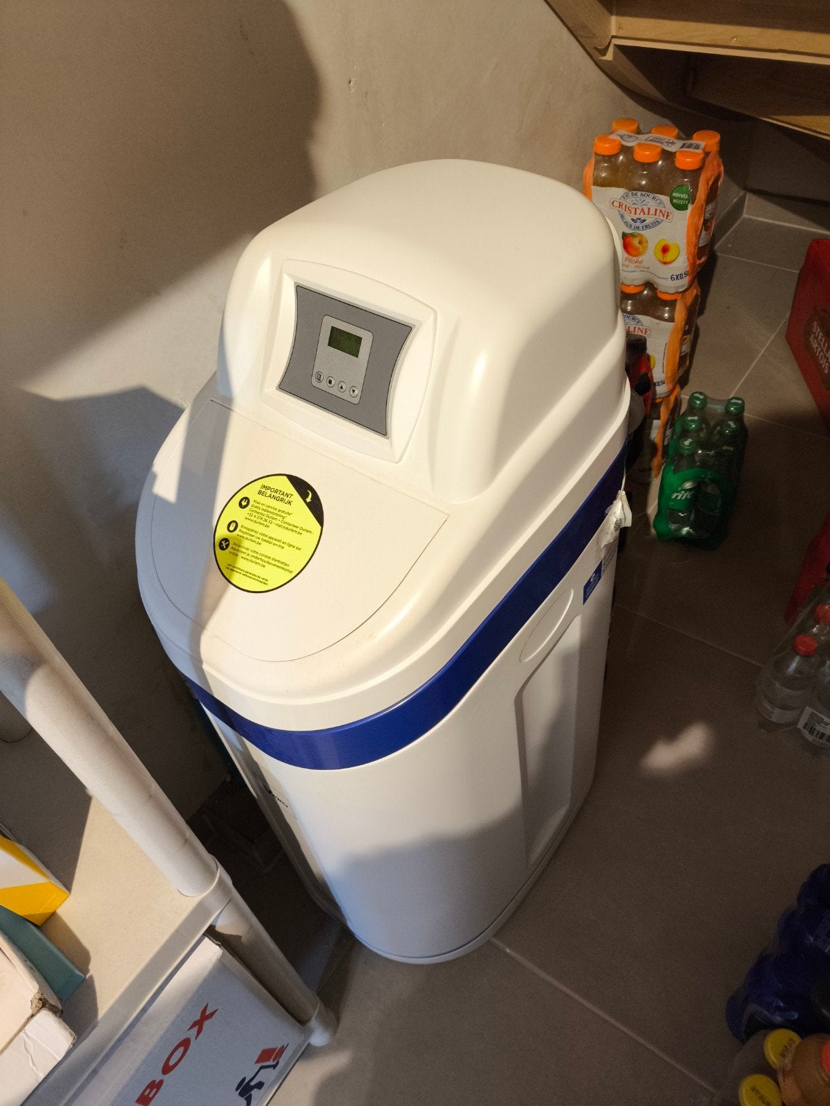 Watergenius type greenline classic 850 van €1600+, Ophalen, Zo goed als nieuw, Waterontharder met zout