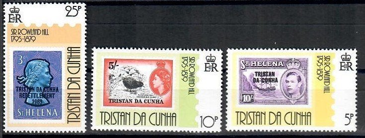 Tristan da Cunha yvertnrs 260/62 postfris, Timbres & Monnaies, Timbres | Timbres thématiques, Enlèvement ou Envoi, Non oblitéré