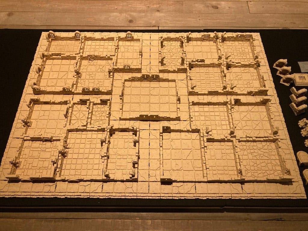 HeroQuest 3d printed board, Hobby en Vrije tijd, Ophalen of Verzenden, Nieuw
